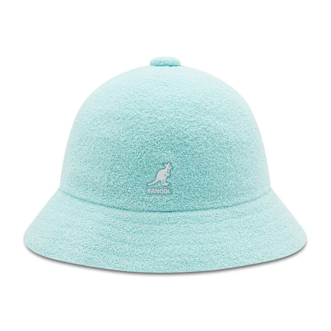 Kangol Bermuda Casual Bucket Hat Terry Towelling Cap - Blue Tint-4