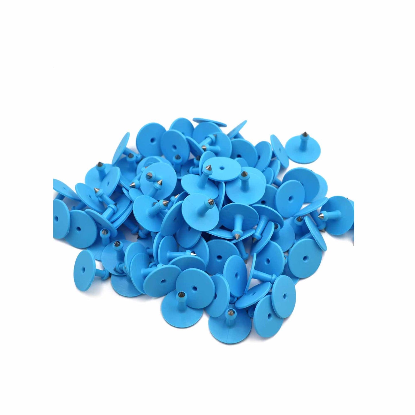1-100 Cattle Number Ear Tags 5x4cm Set - Small Blue Pig Goat Livestock Label-4