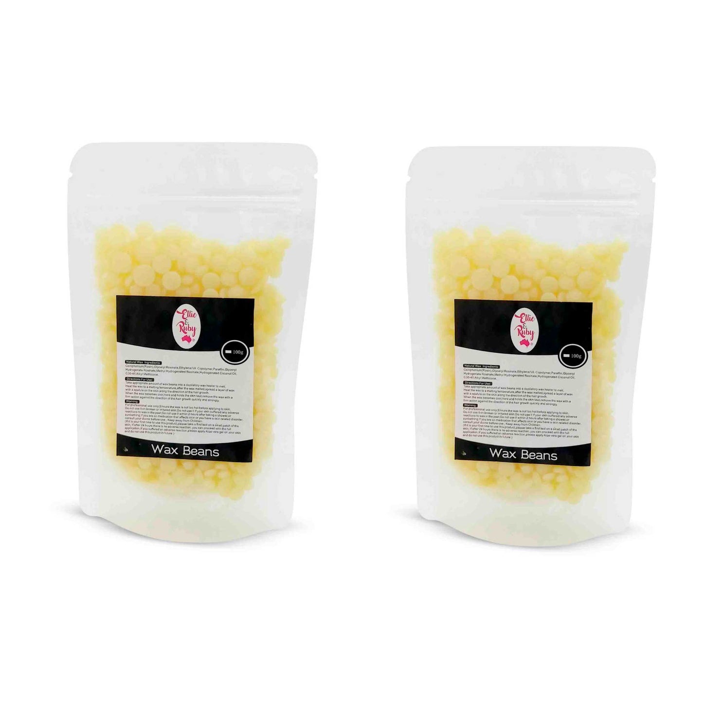100g Packs Hard Wax Beans - Brazilian Waxing Beads Peel Off Depilatory Bikini-10