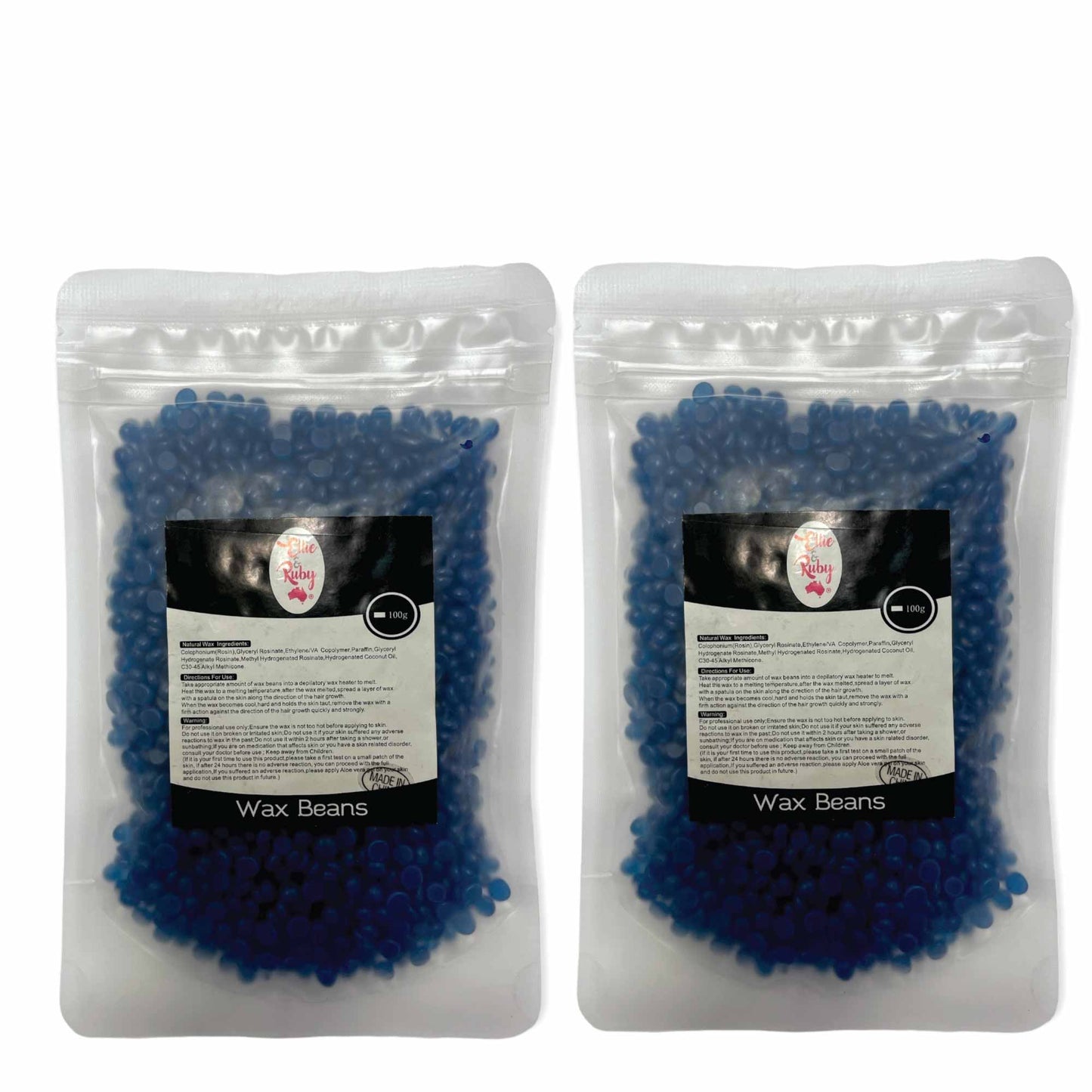 100g Packs Hard Wax Beans - Brazilian Waxing Beads Peel Off Depilatory Bikini-13