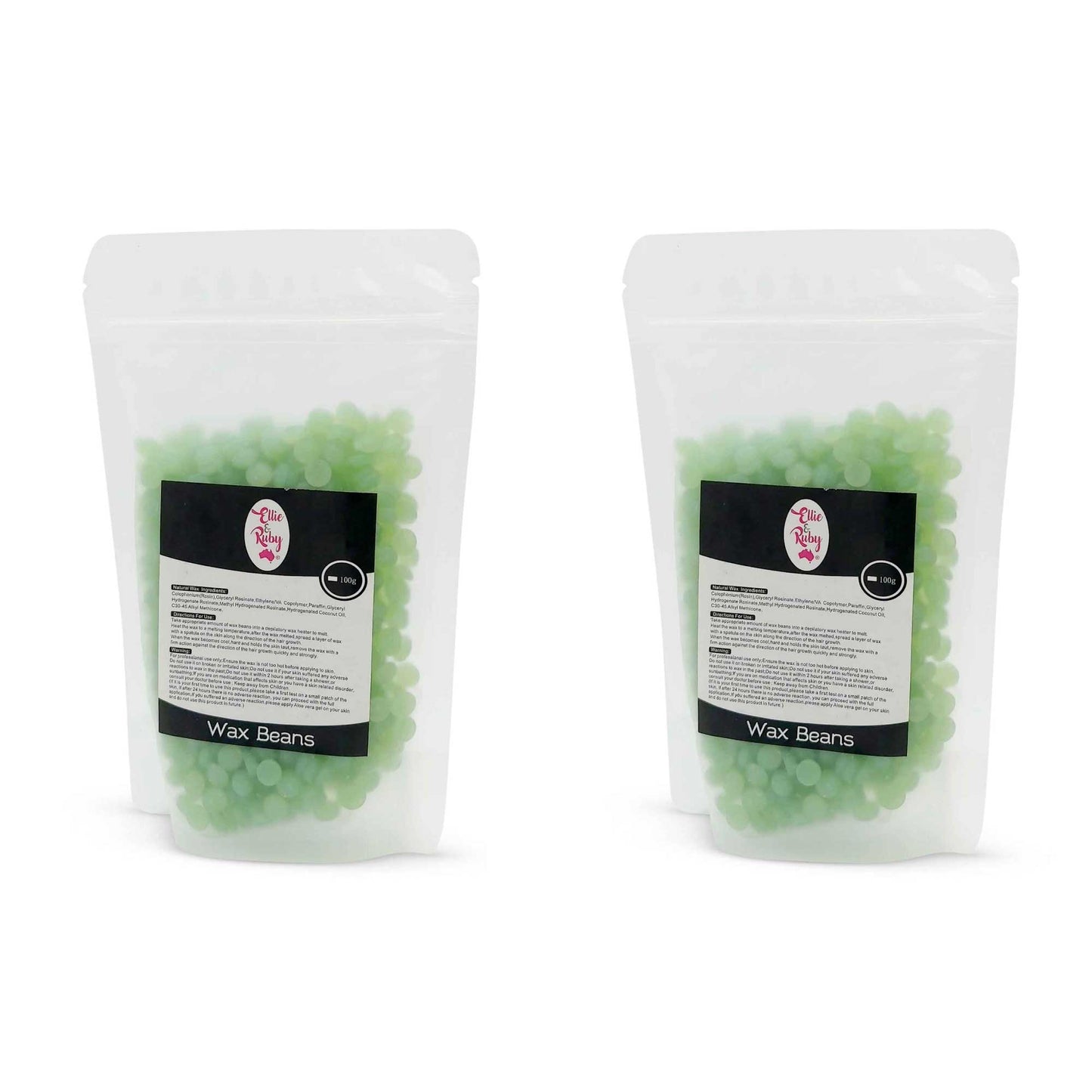 100g Packs Hard Wax Beans - Brazilian Waxing Beads Peel Off Depilatory Bikini-8