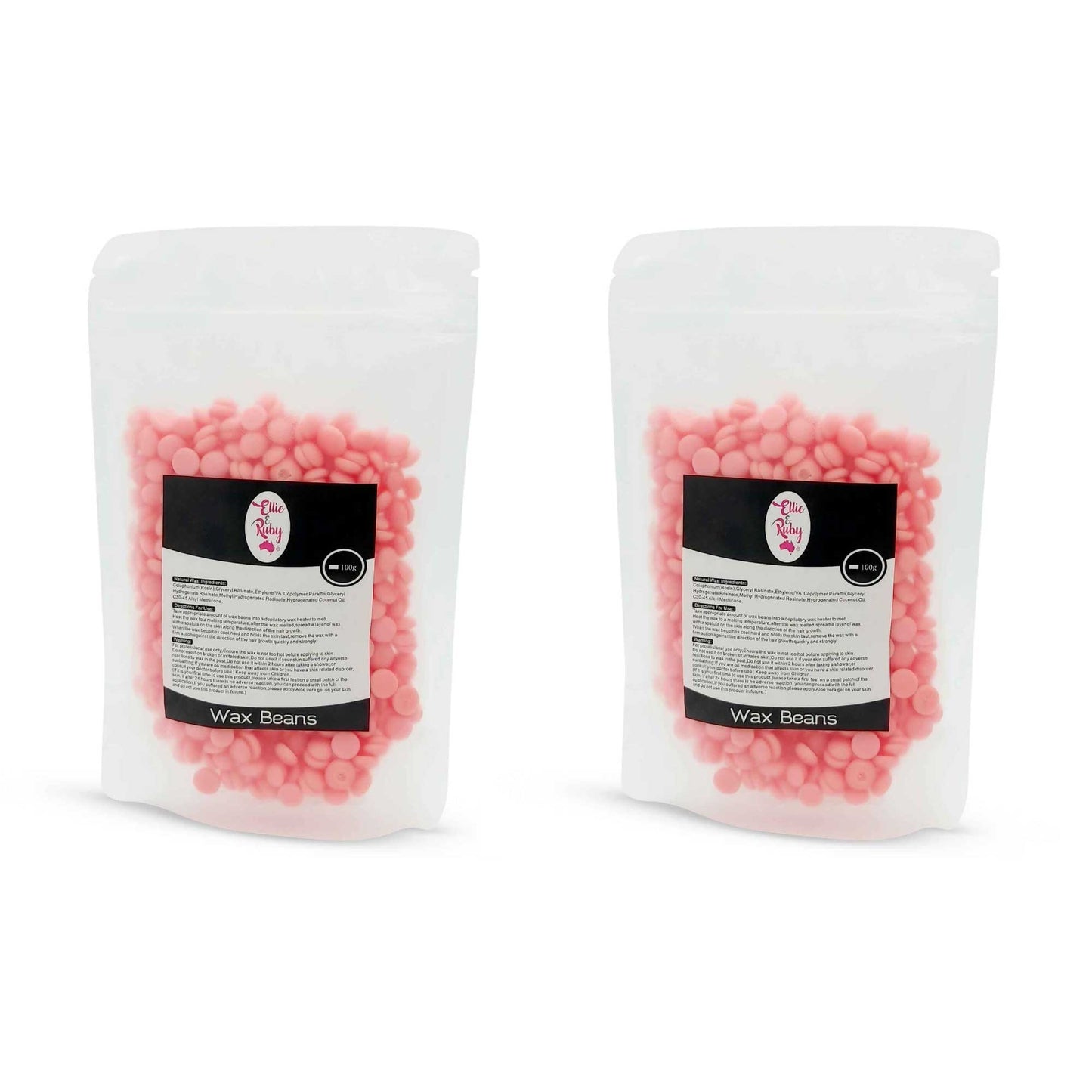 100g Packs Hard Wax Beans - Brazilian Waxing Beads Peel Off Depilatory Bikini-11