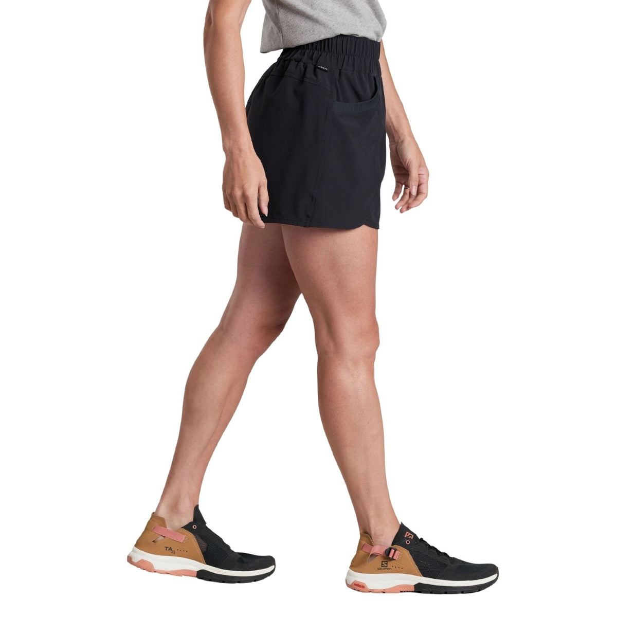 Kuhl Womens Vantage Outdoor Hiking Trainer Shorts in Black