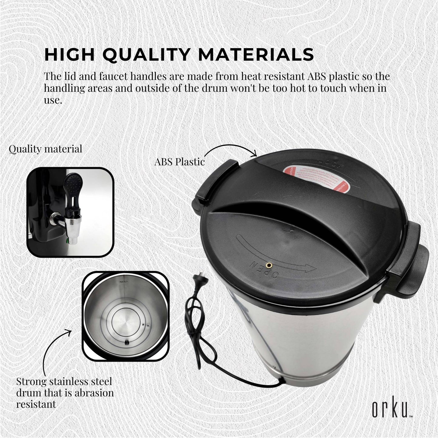 10L Orku Candle Wax Heater With Tap And Accessories - Candle Making Melter Pot-3