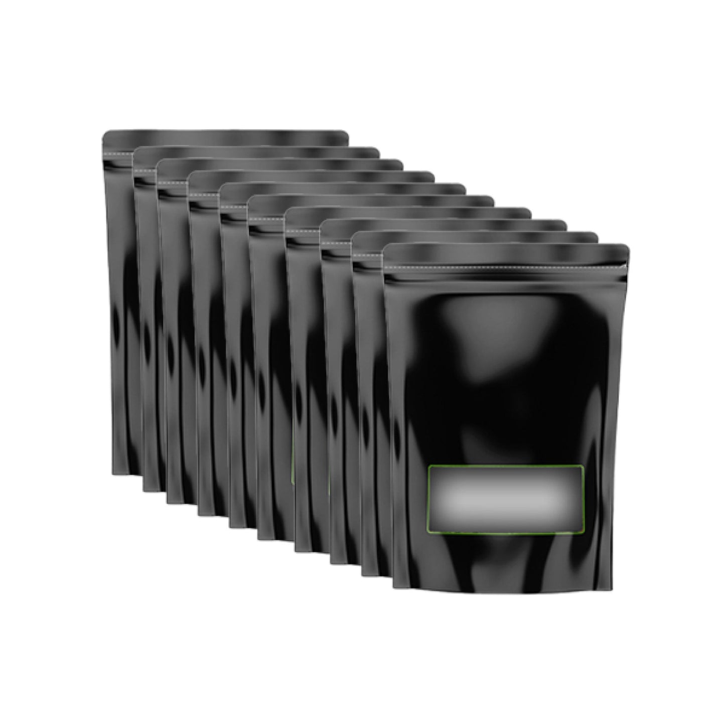 10x 454g Windowed Resealable Grove Bag 1 LB - TerpLoc Herb Fresh Storage-1