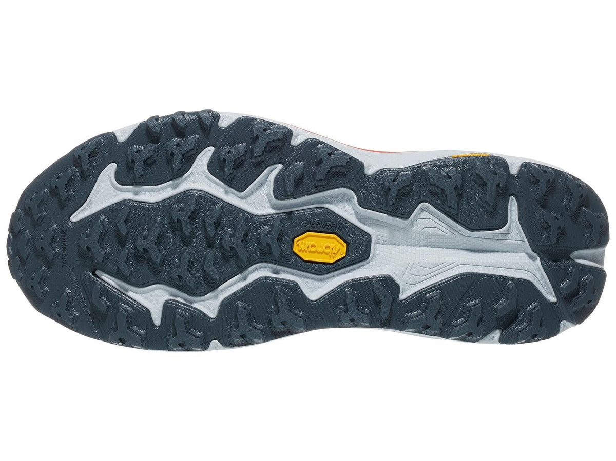 HOKA Speedgoat 6 Mens Trail Running Shoes in Gull/Stormy Skies - Size 8.5