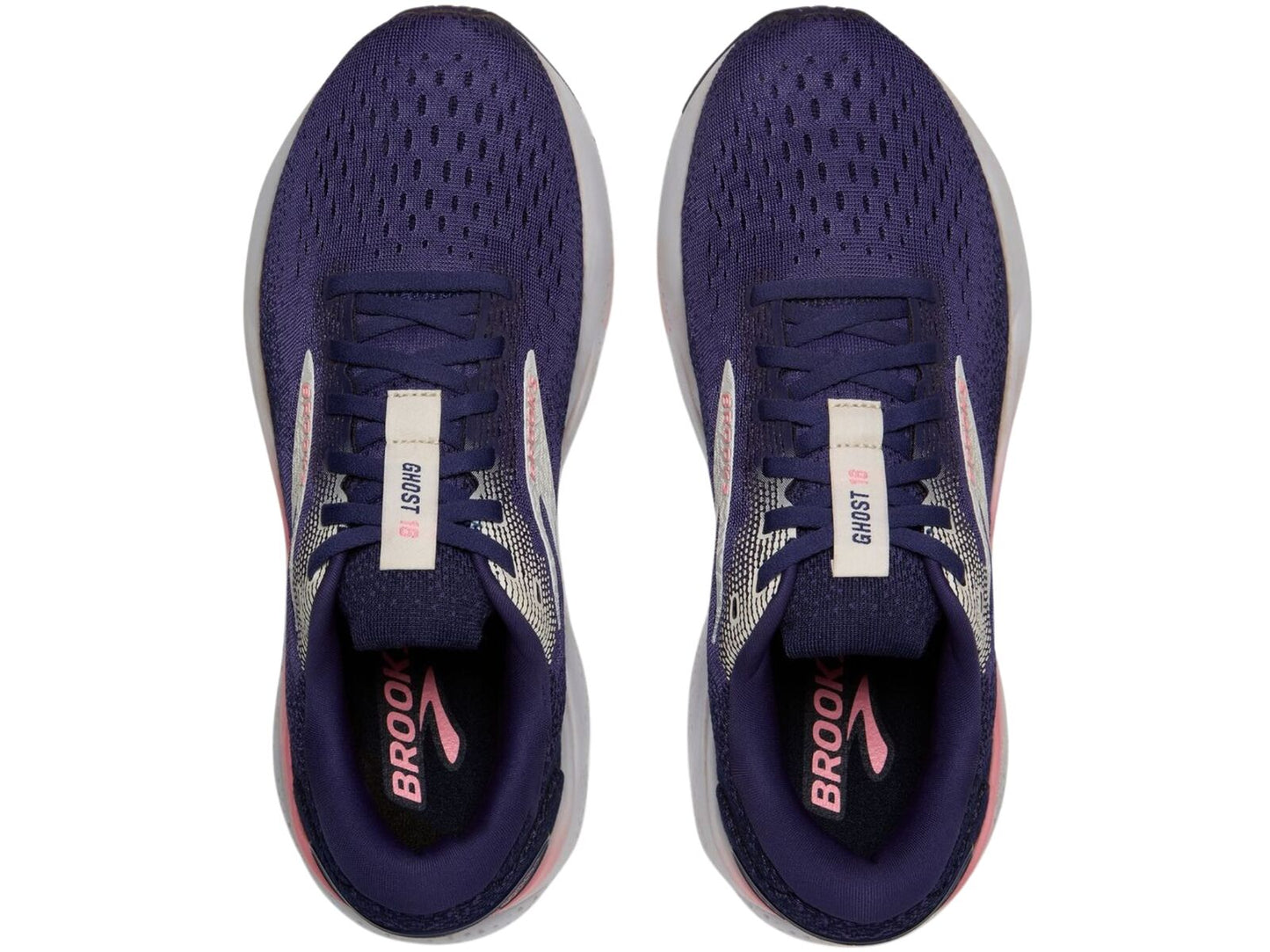 Womens Brooks Ghost 16 Running Shoes in Blue Ribbon/Dianthus – Size 7.5-4