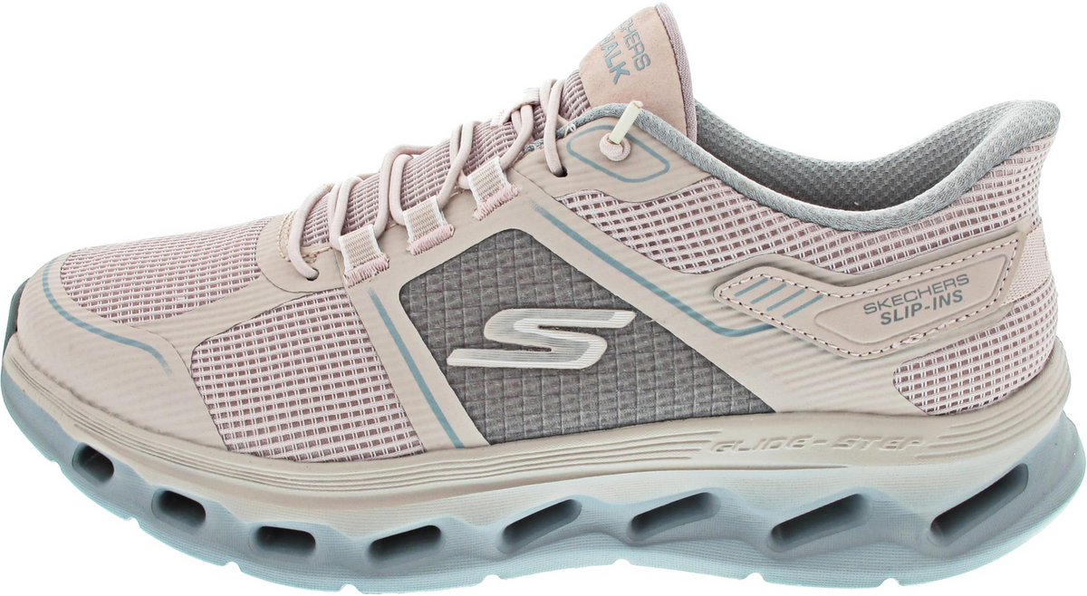 Skechers Go Walk Glide Step 2.0 Shoes Sneakers in Light Pink
