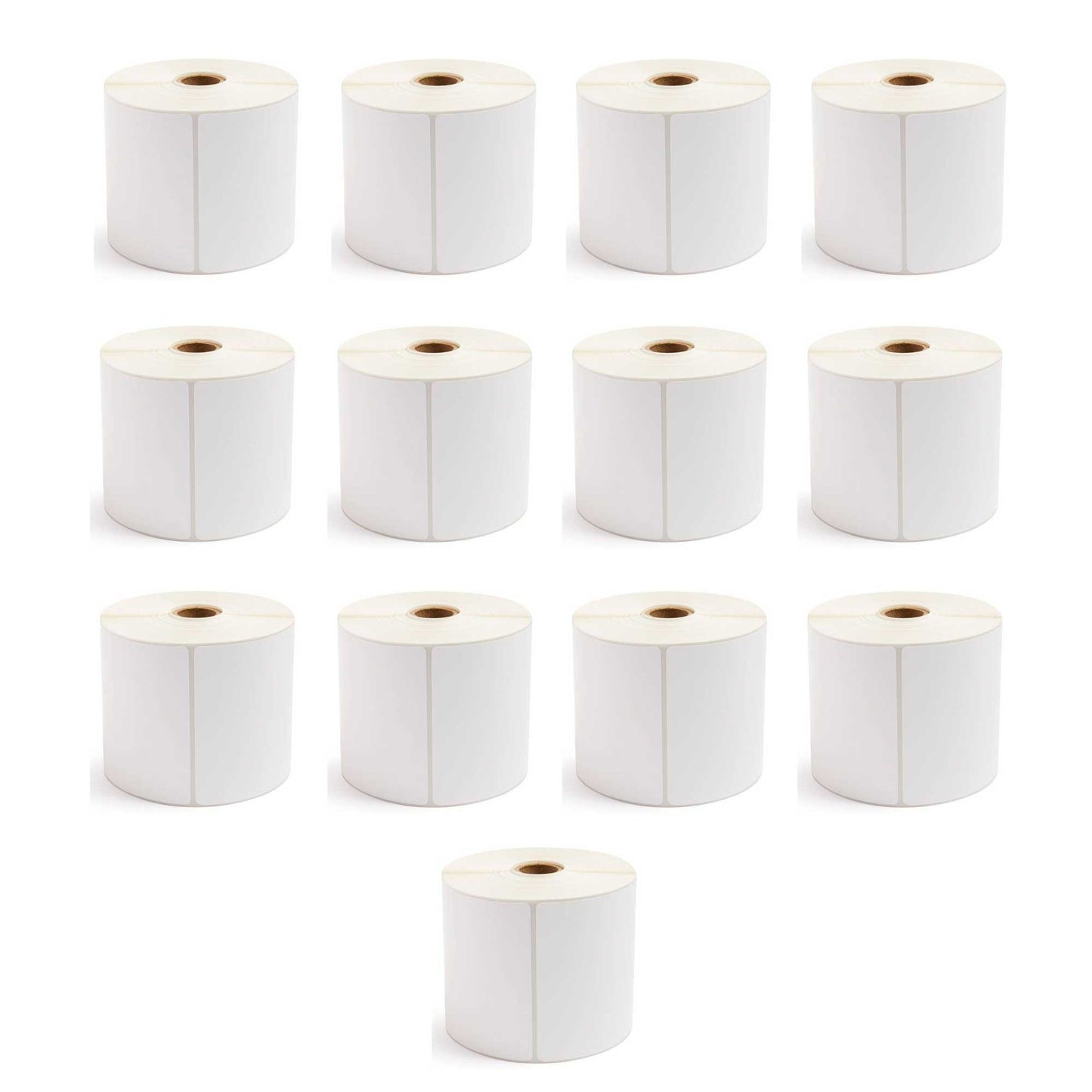 13x Rolls x 400 Label Stickers 102x150mm - Direct Thermal White Shipping Labels-0