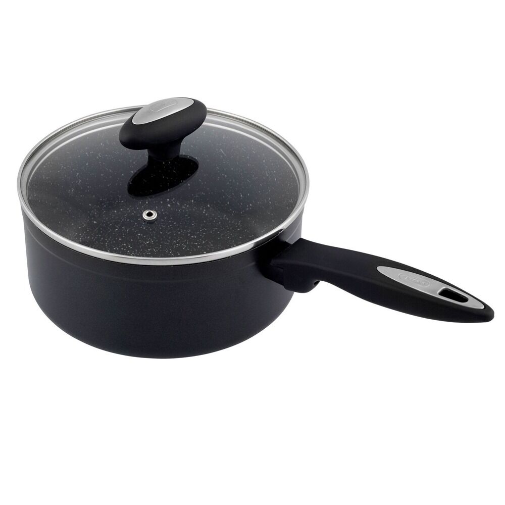Zyliss Ultimate Forged 16cm/1.5L Non-Stick Saucepan w/ Lid Cover - Black-4