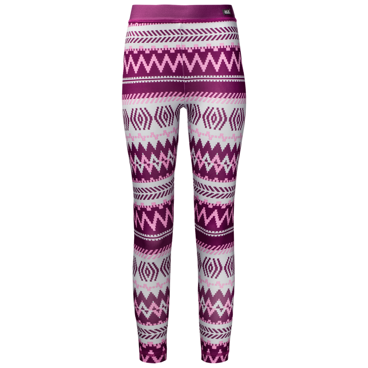 Jack Wolfskin Womens GInuit Tights Winter Warm Breathable Soft Stretchy Trousers - Fuchsia
