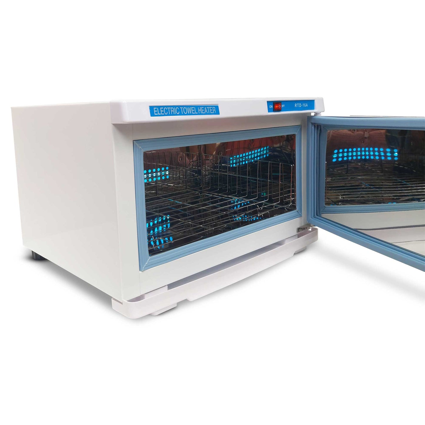 16L White UV Electric Towel Warmer Steriliser Cabinet Beauty Spa Heat Sanitiser-2