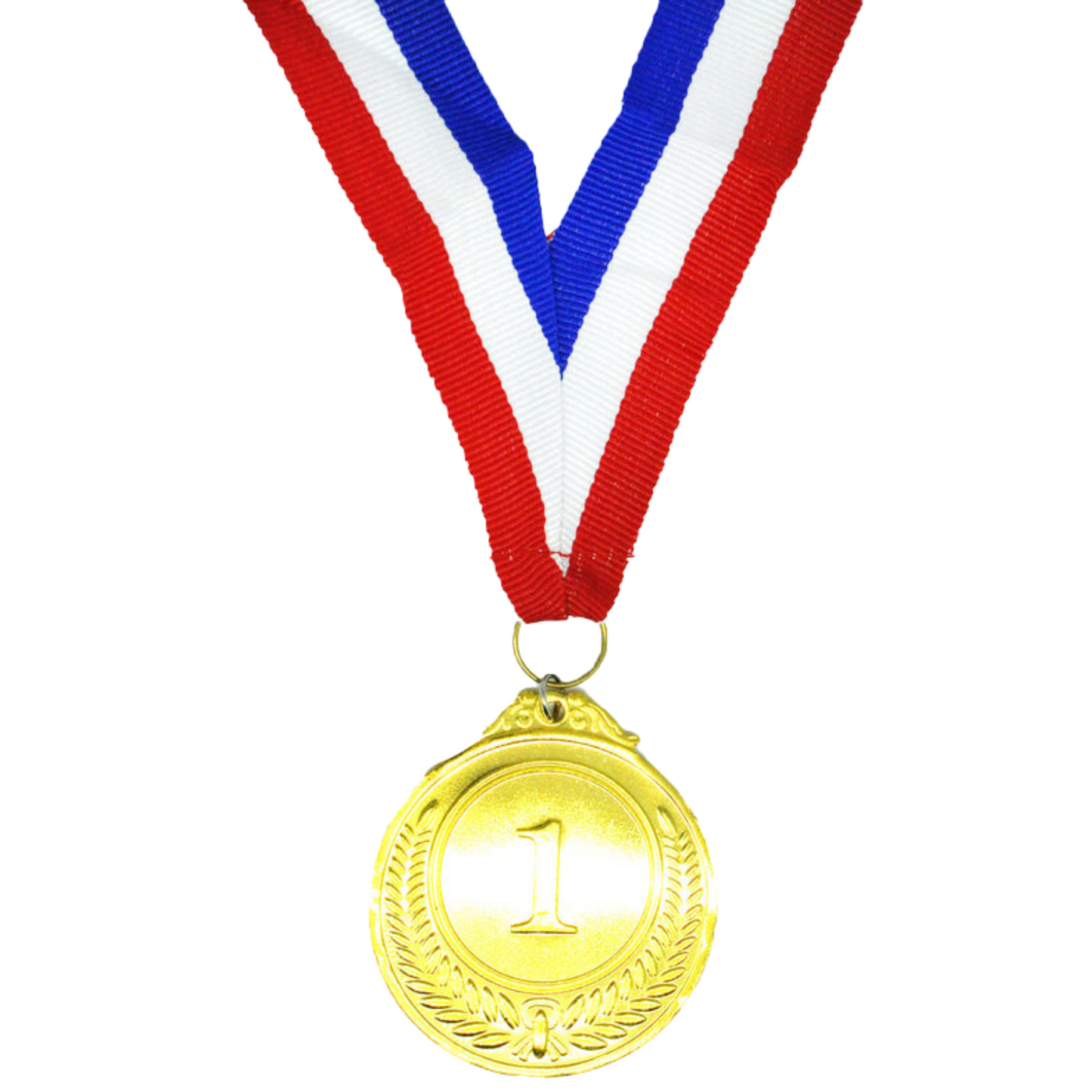 12x 1st METAL GOLD WINNER MEDALS Sports Day School 46cm Ribbon Olympics-4