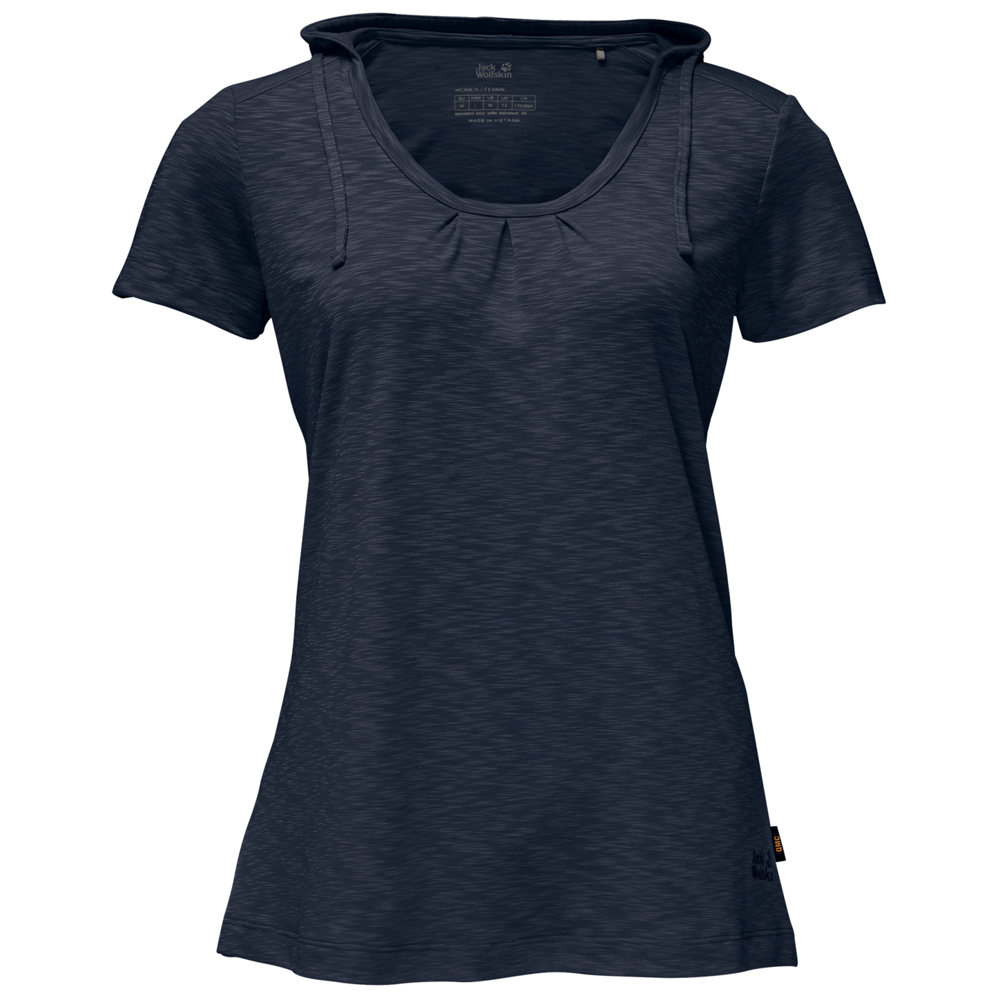 Jack Wolfskin Womens Travel Hoody Top Hoodie T Shirt Comfortable Tee-2