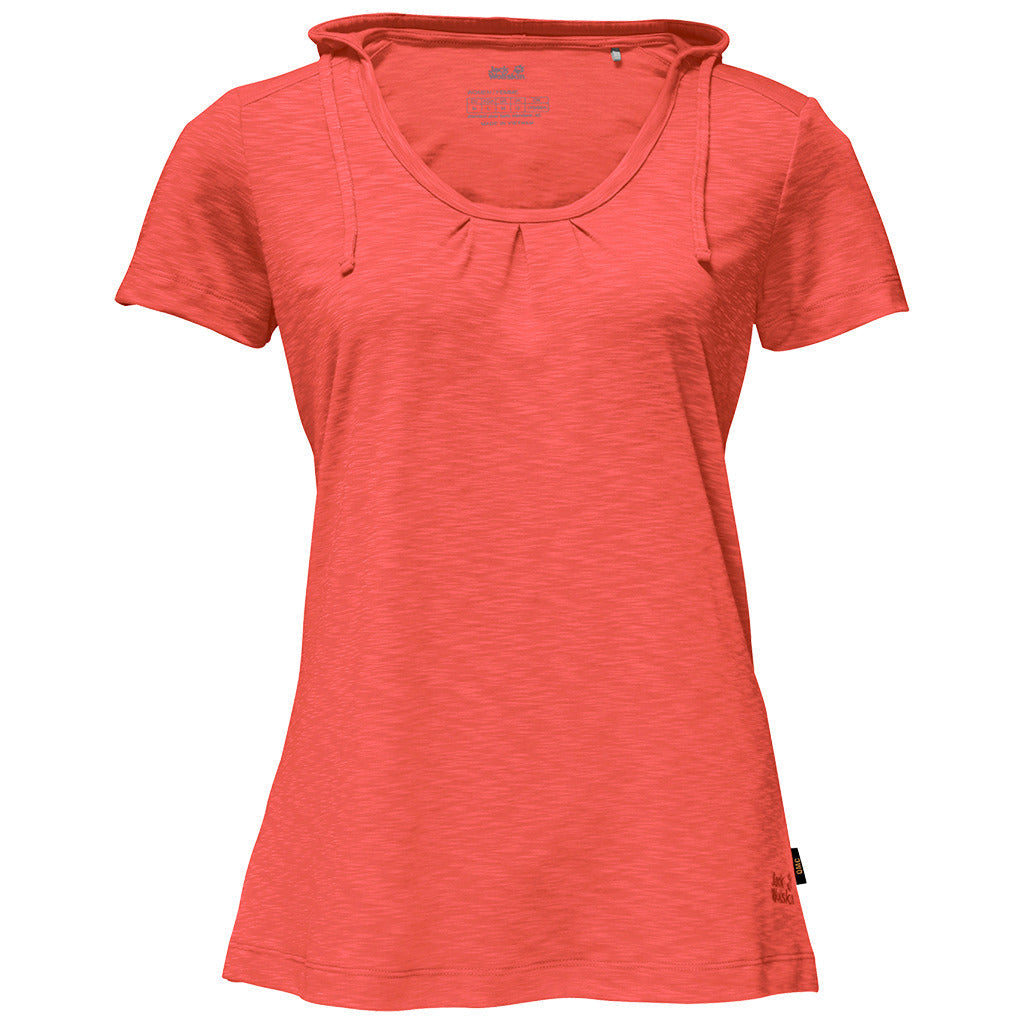 Jack Wolfskin Womens Travel Hoody Top Hoodie T Shirt Comfortable Tee-4