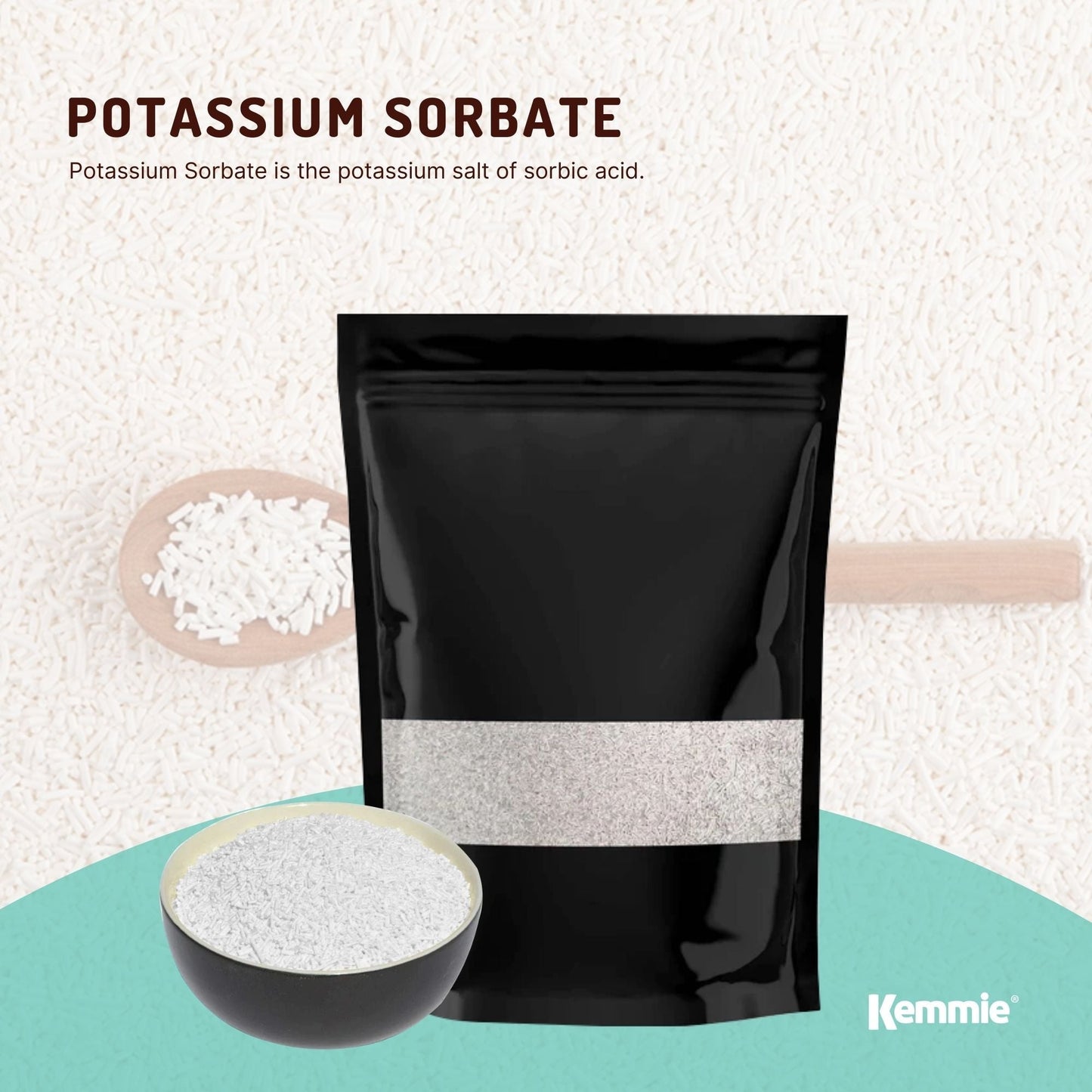 1Kg Potassium Sorbate Granules Food Grade Preservative Cosmetics Brew Skin E202-1