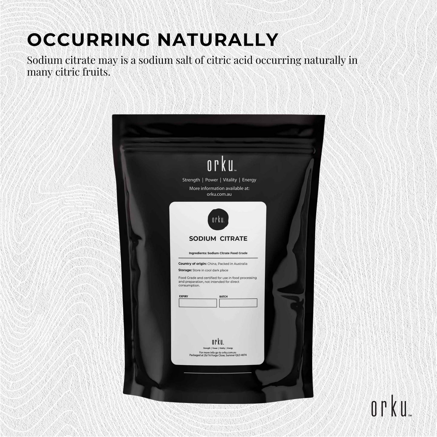 1Kg Sodium Citrate Powder - Trisodium Food Grade Salt Acid Preservative-2