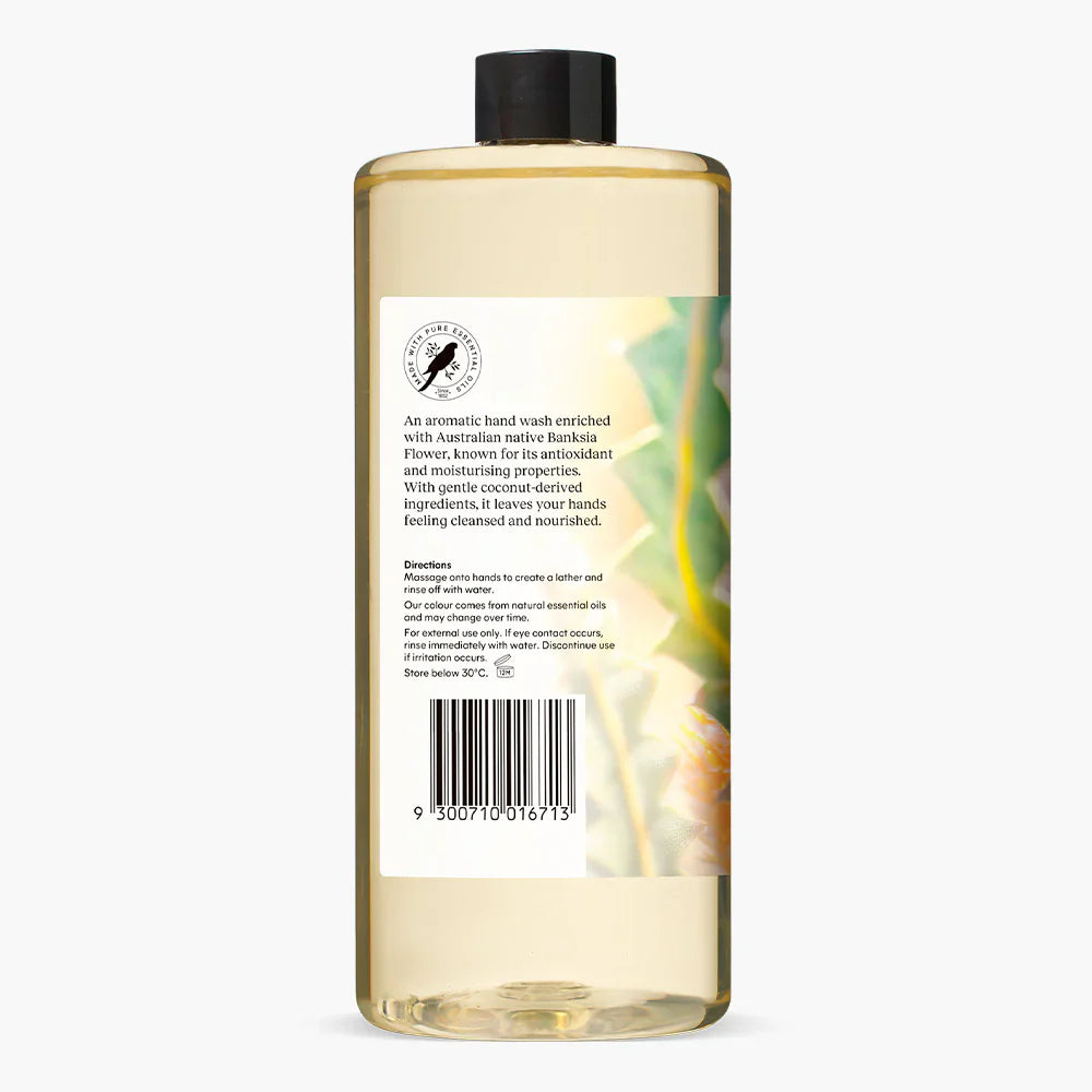 1L Hand Wash Refill Banksia Lavender Bosisto's Moisturising Soap Free Liquid Gel-3