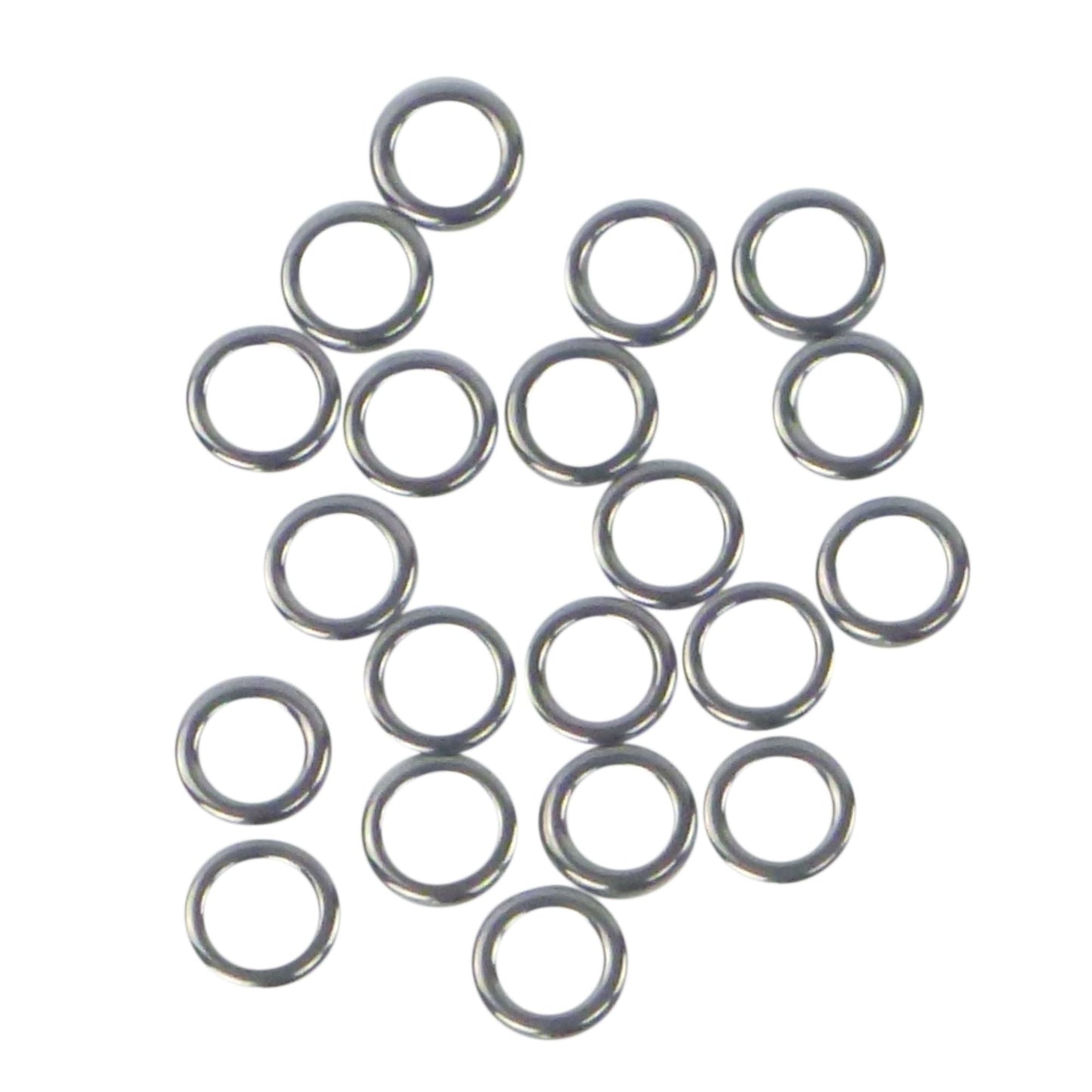 Swimerz Solid Jigging Rings, 11mm, 20 pack-0