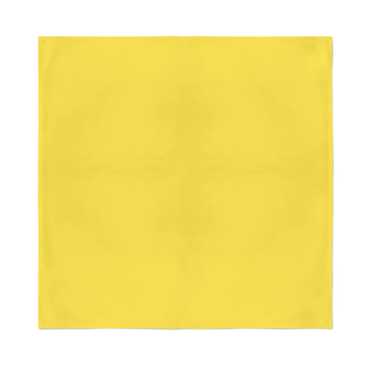 20x Plain Bandana 100% COTTON Head Wrap Durag Bandanna Scarf Mask BULK - Yellow