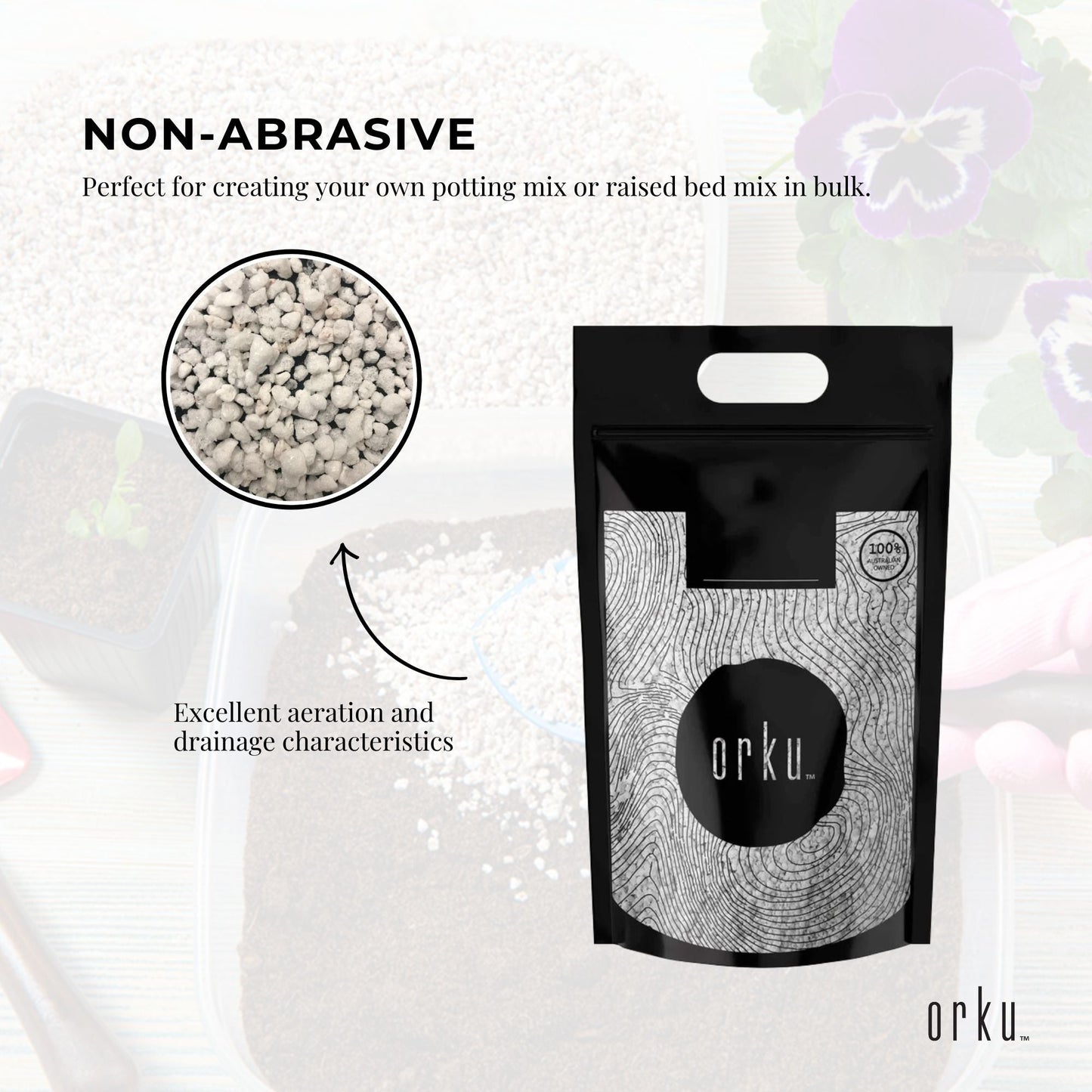 20L Perlite Coarse Premium Soil Expanded Medium Plants Hydroponics-4