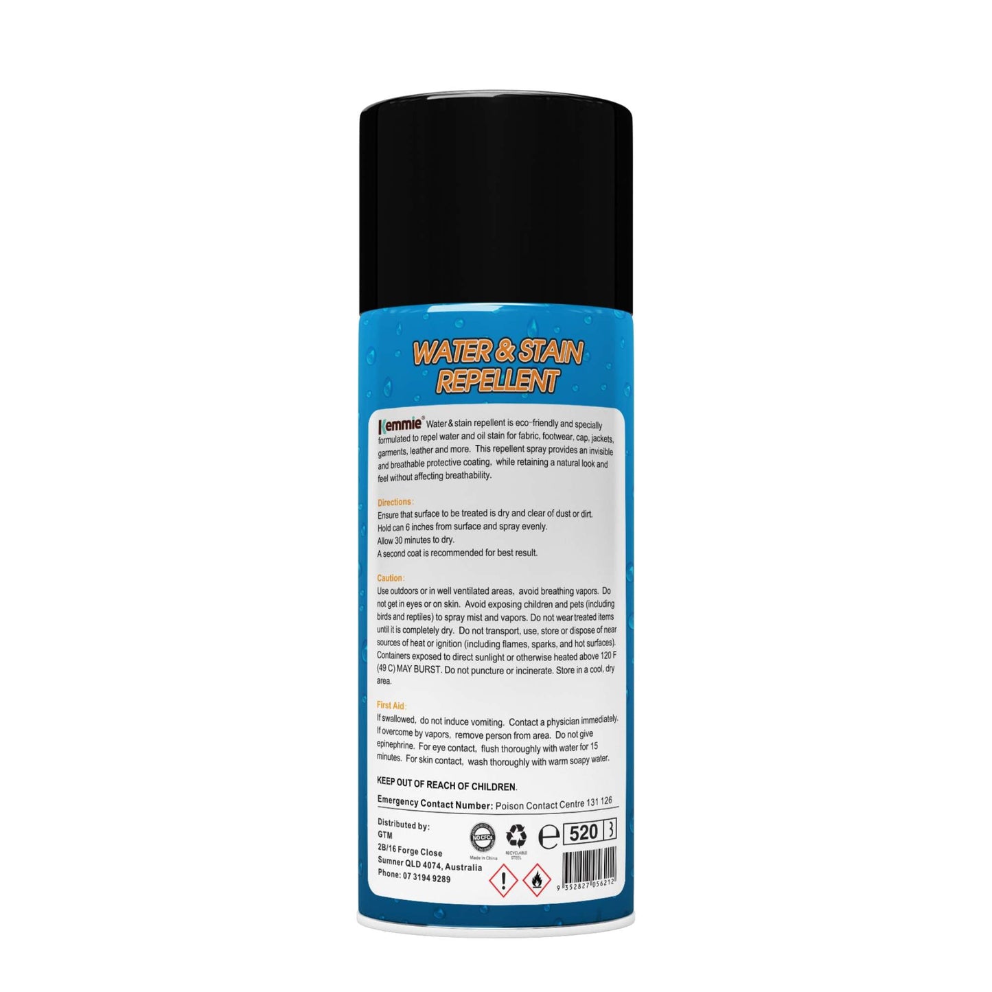212g Water Proof Stain Repellent - Hydrophobic Protective Spray Bulk-1