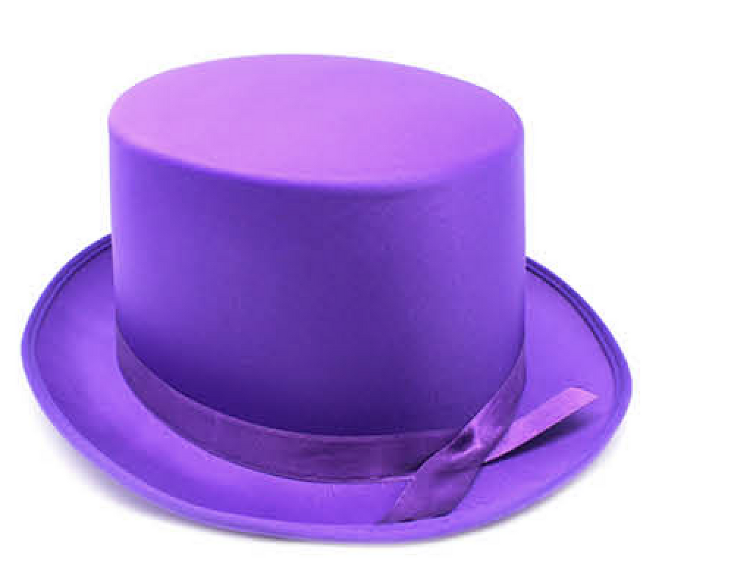 SATIN TOP HAT Costume Party Cap Fancy Dress Trilby Fedora One Size-8