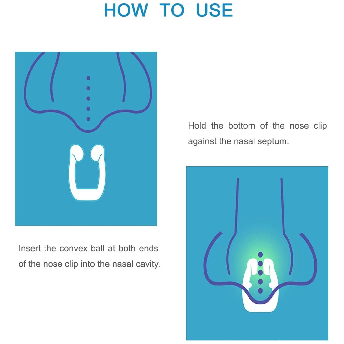 2x Mouthguard Mouthpiece + 2x Nose Clip Anti Snoring Aid Sleep Breathing Device-4