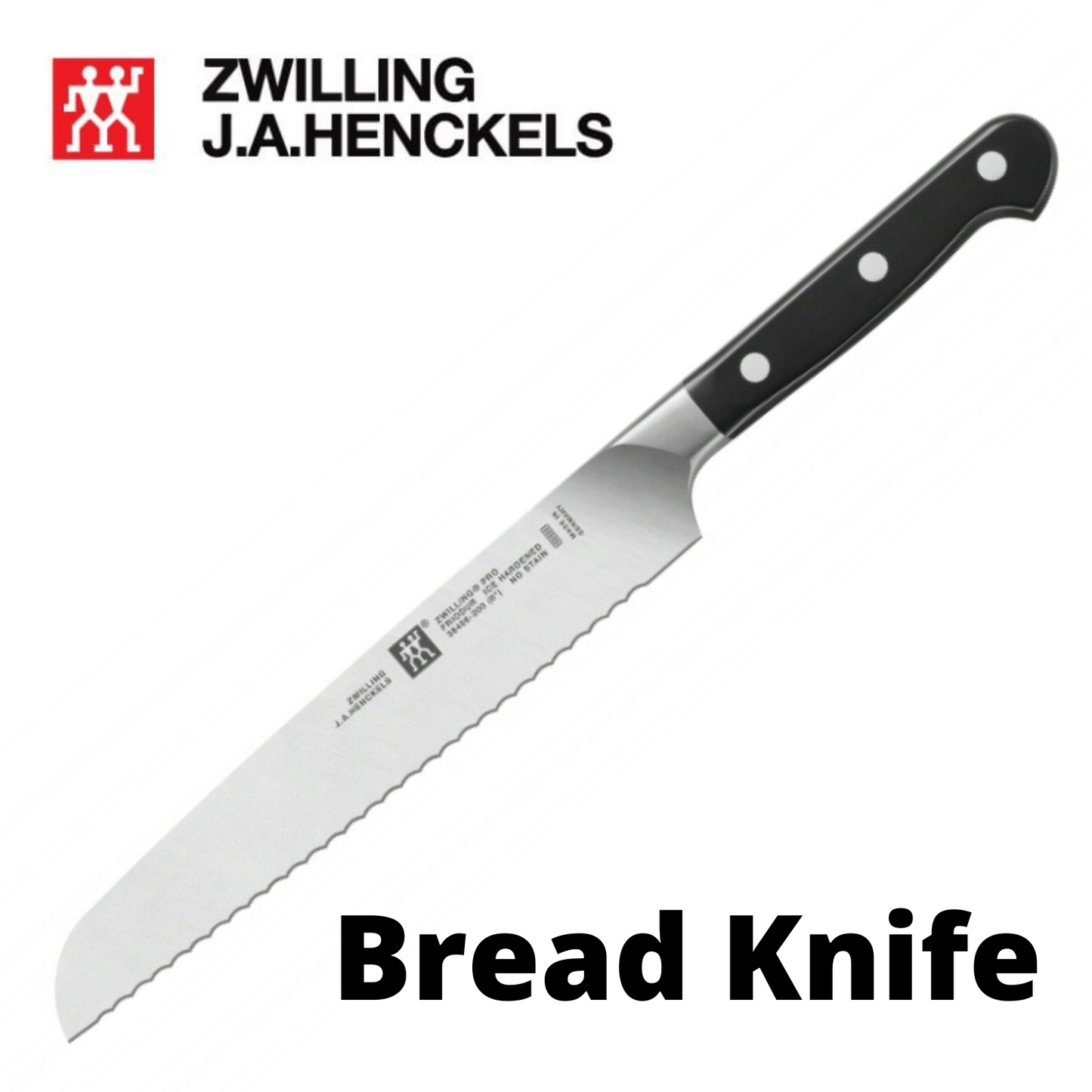 Zwilling J A Henckels Brotmesser Pro 8" 200mm Bread Knife - Friodur Ice-Hardened Blades-1