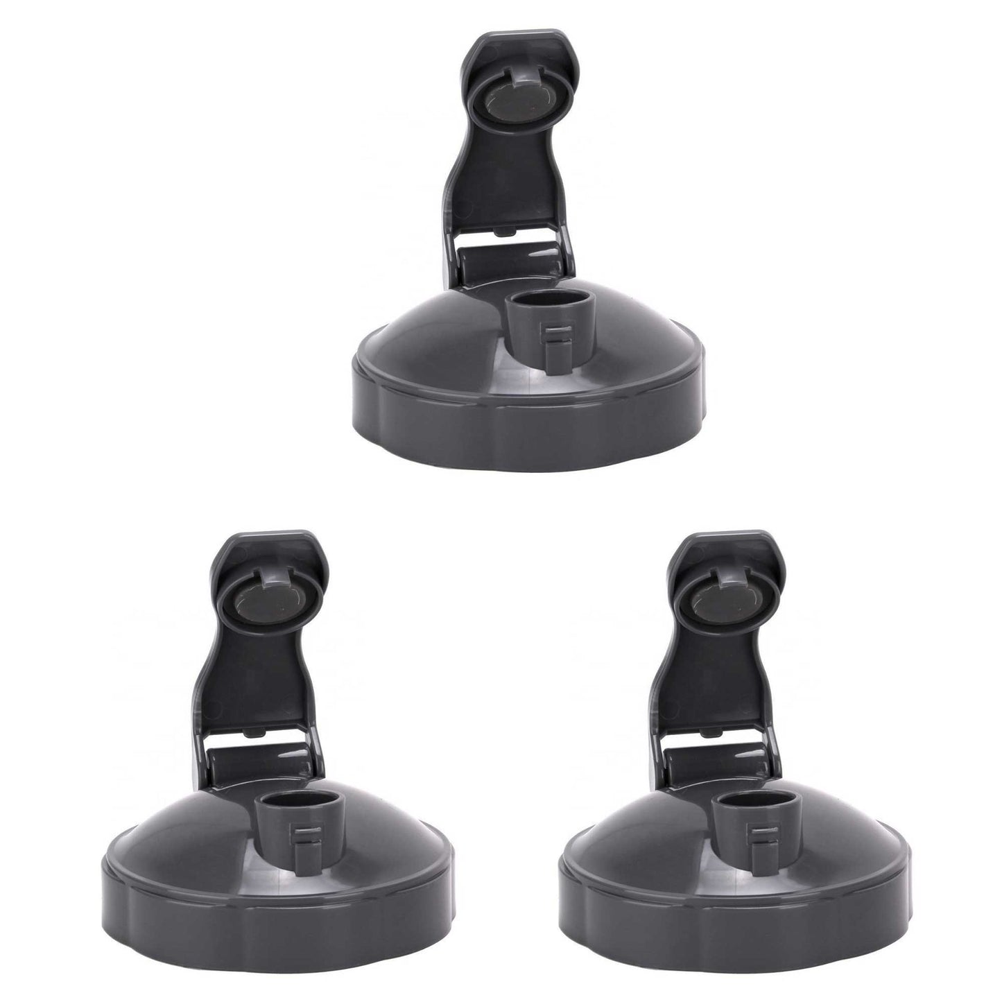 3x For Nutribullet Flip Top Fliptop Fresh Lid - Most 600 and 900 Model Nutri Cups-0