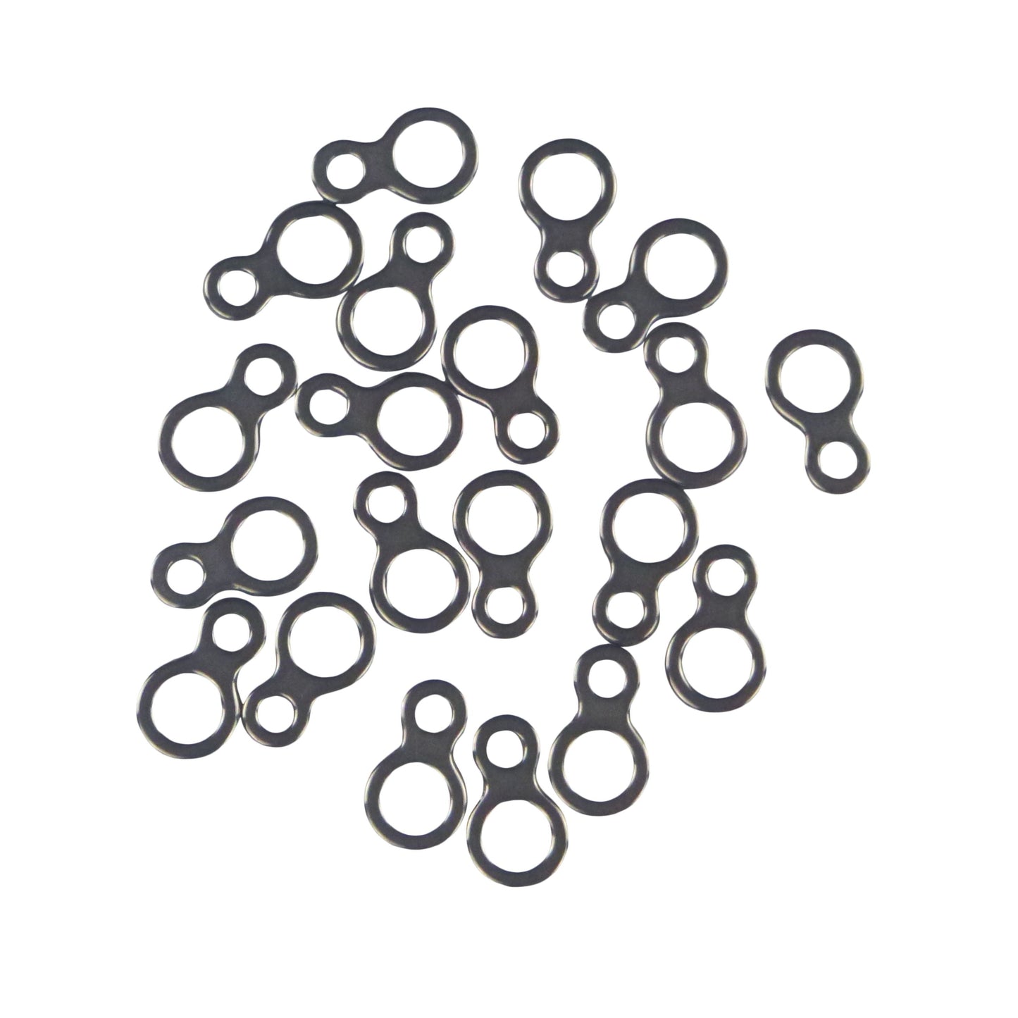 Swimerz 180kg Solid Double Rings, 14mm, 20 pack-0