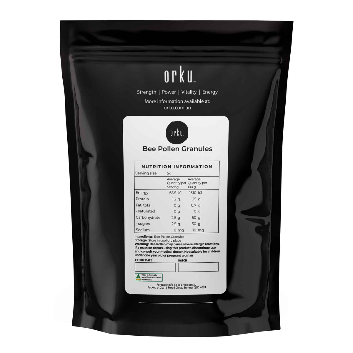 400g Bee Pollen Granules - 100% Australian Pure Raw Supplement-4