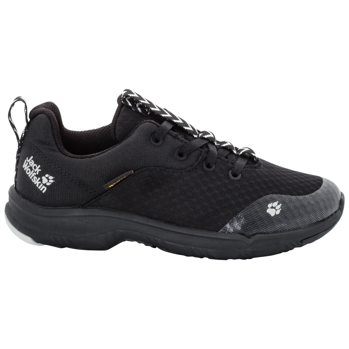 Jack Wolfskin Girls Phoenix Texapore Low Shoes Hiking Trekking - Black - Black