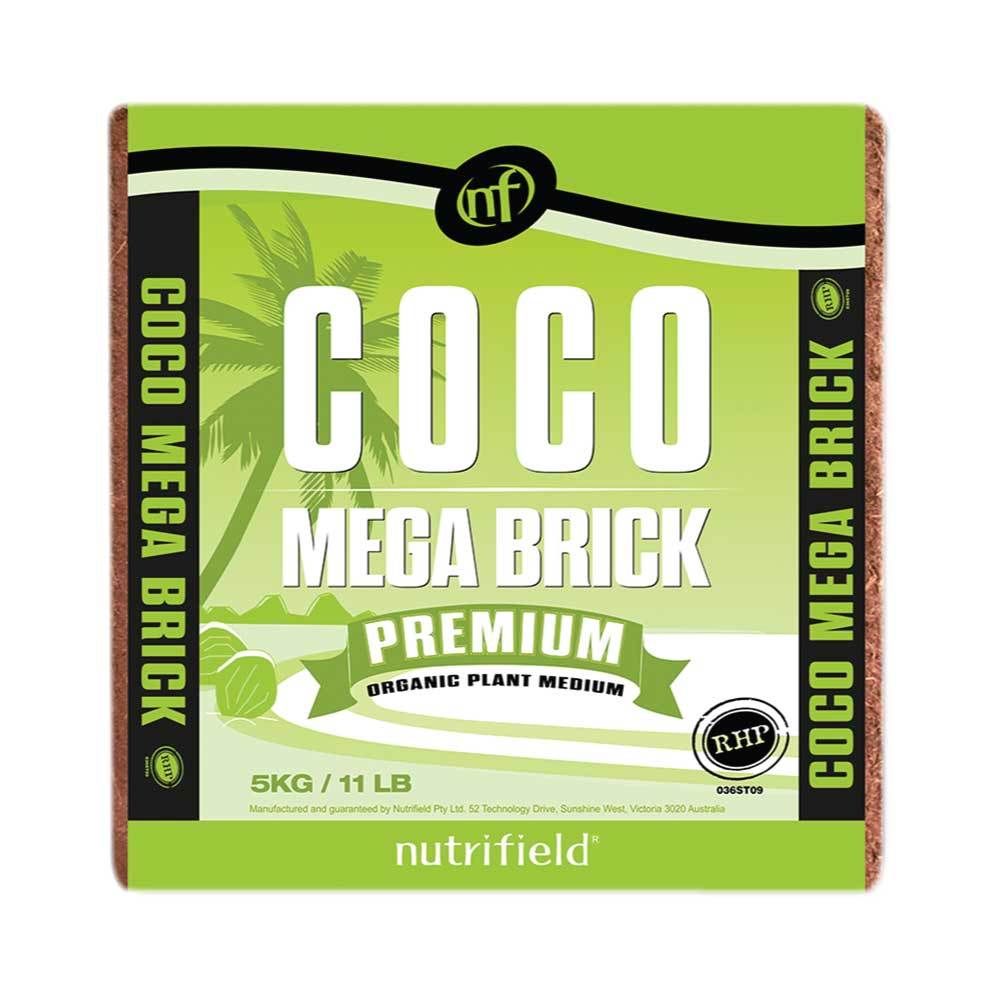 4x 5Kg Coco Mega Brick Premium Coir Peat Organic Plant Growth Medium Nutrifield-2