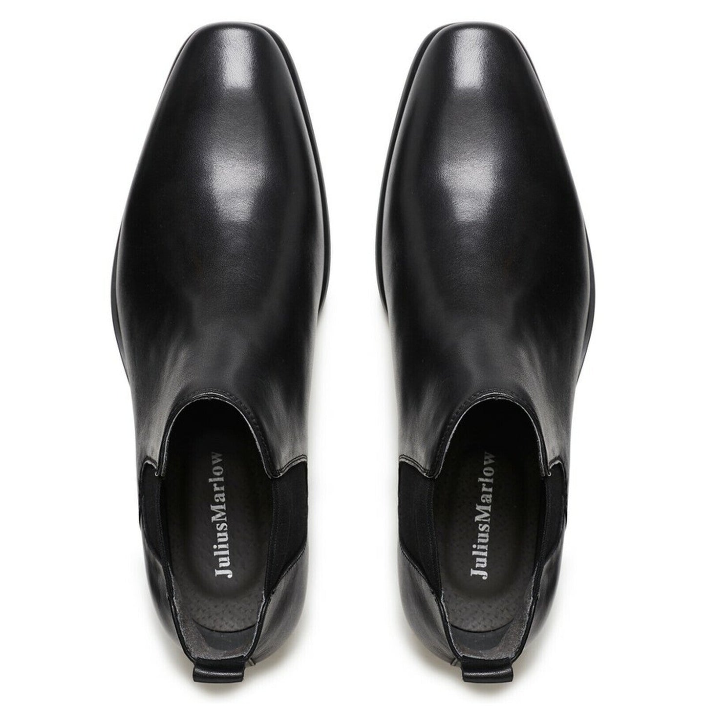 Julius Marlow Mens Kick Chelsea Work Leather Boots Shoes - Black-4