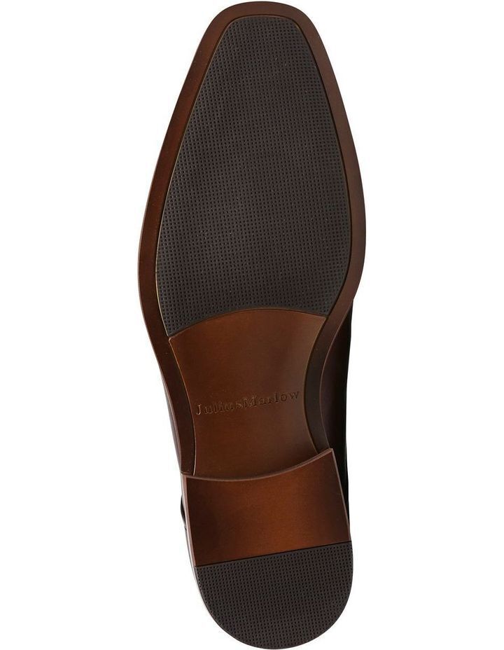Julius Marlow Mens Kick Work Leather Boots Shoes Chelsea - Mocha-4