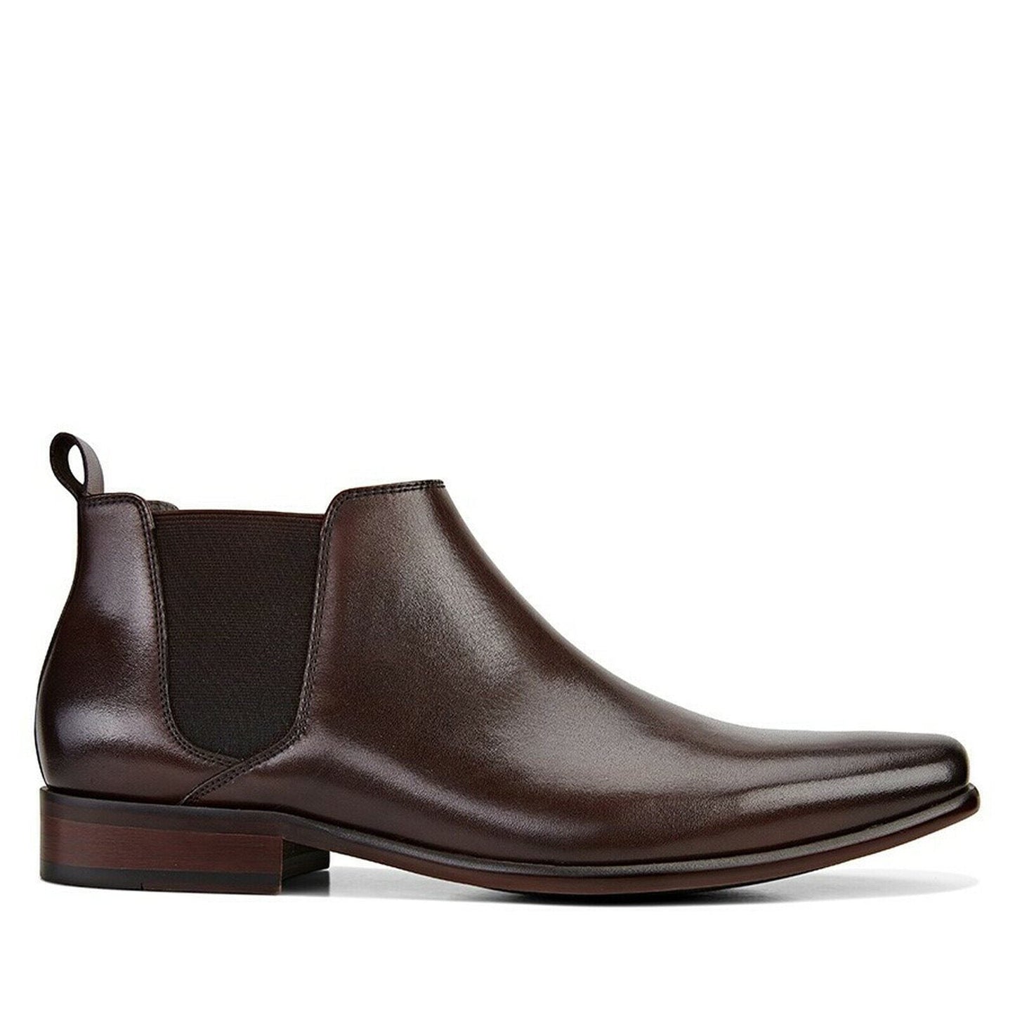 Julius Marlow Mens Kick Work Leather Boots Shoes Chelsea - Mocha-3