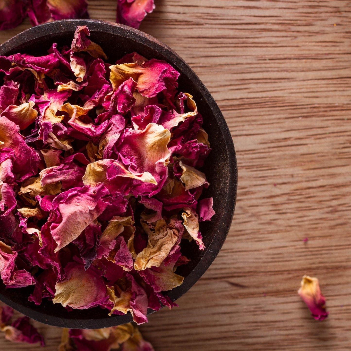 50g Organic Dried Red Rose Petals - Wedding Confetti Rosa Centifolia Flower-4