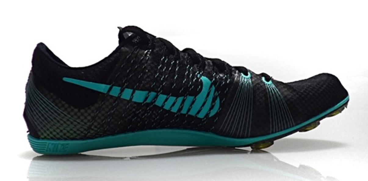 Nike Mens Zoom Victory Elite Track Distance Running Spikes - Black/Hyper Jade-4