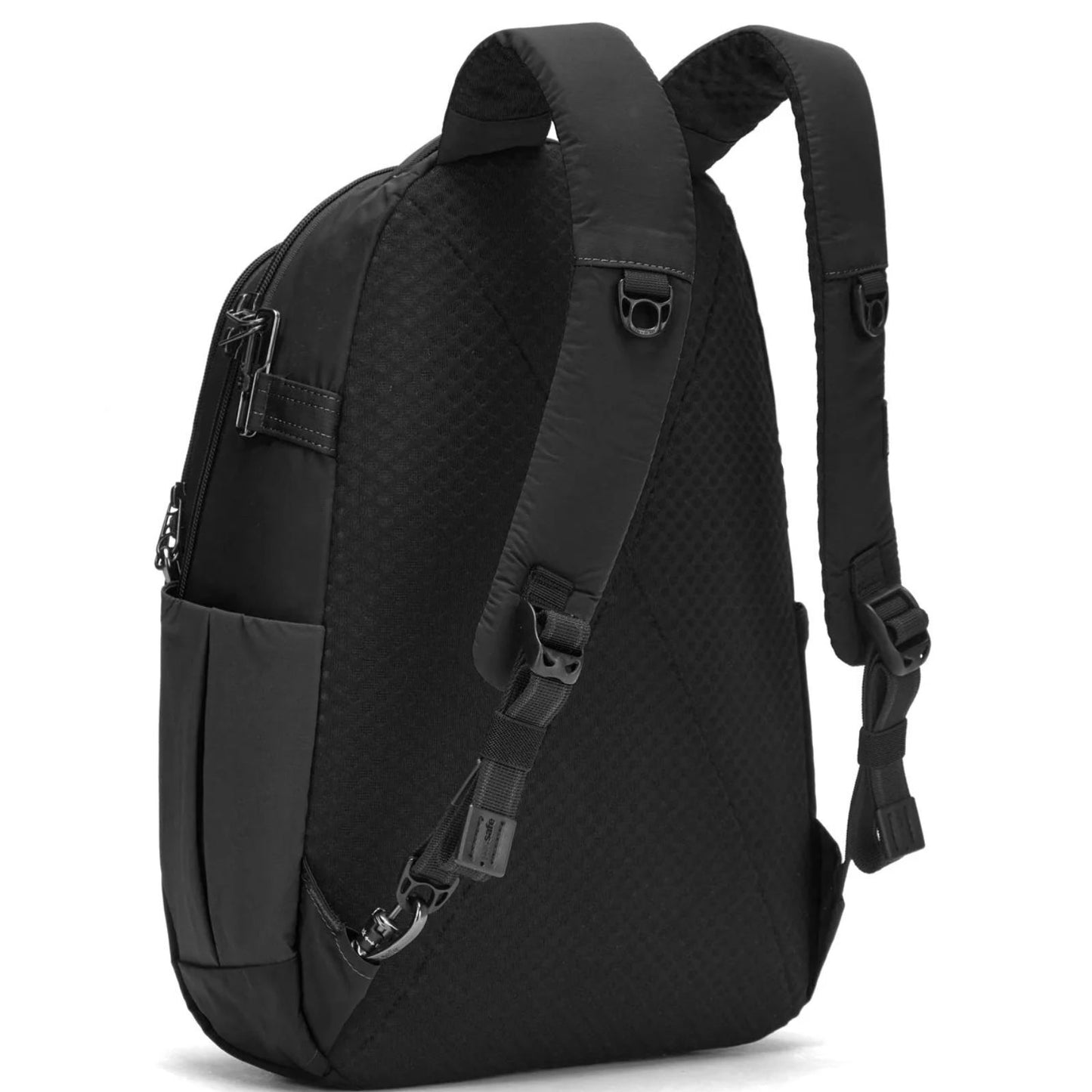 Pacsafe LS350 Anti-Theft 15L Econyl Backpack Bag in Black-4
