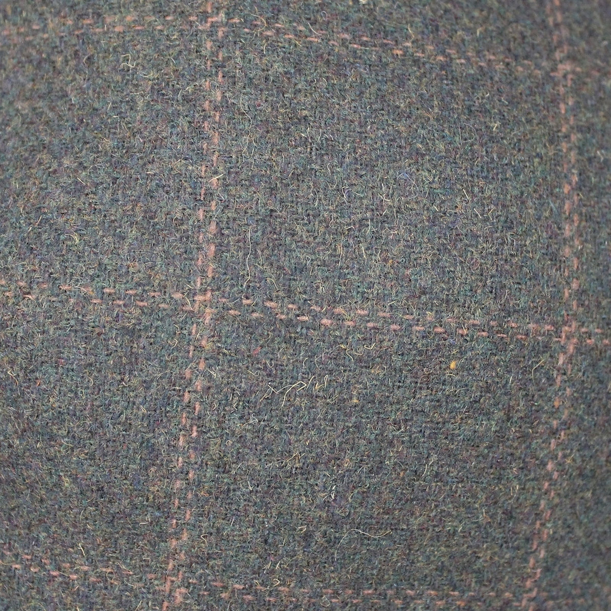 DENTS Tweed Flat Cap Wool Ivy Hat Driving Cabbie Quilted - Hunter Green