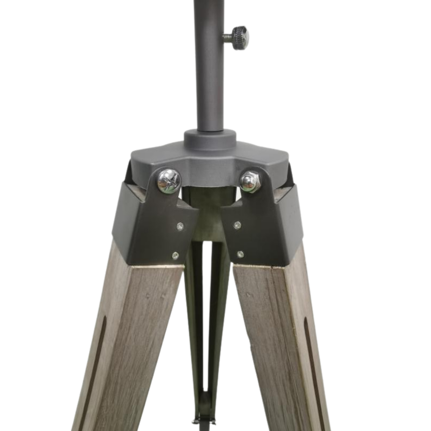 139cm Nautical Tripod Floor Lamp with Steel Grey Head Light-2