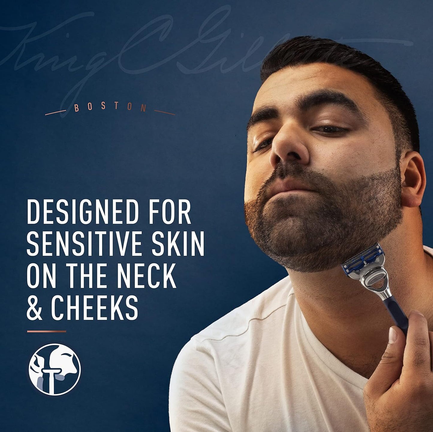Gillette Razor for Neck & Cheeks - 1 Pack-4