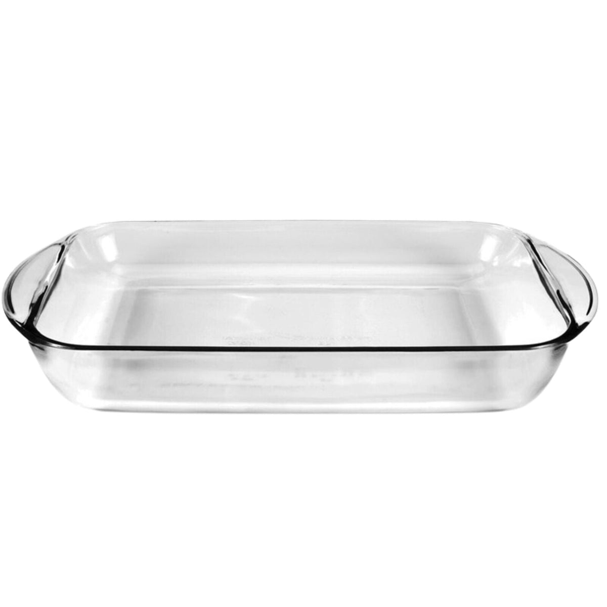 2x Anchor Hocking Fire King 34x28cm 4L Rectangular Glass Baker Dish - Clear