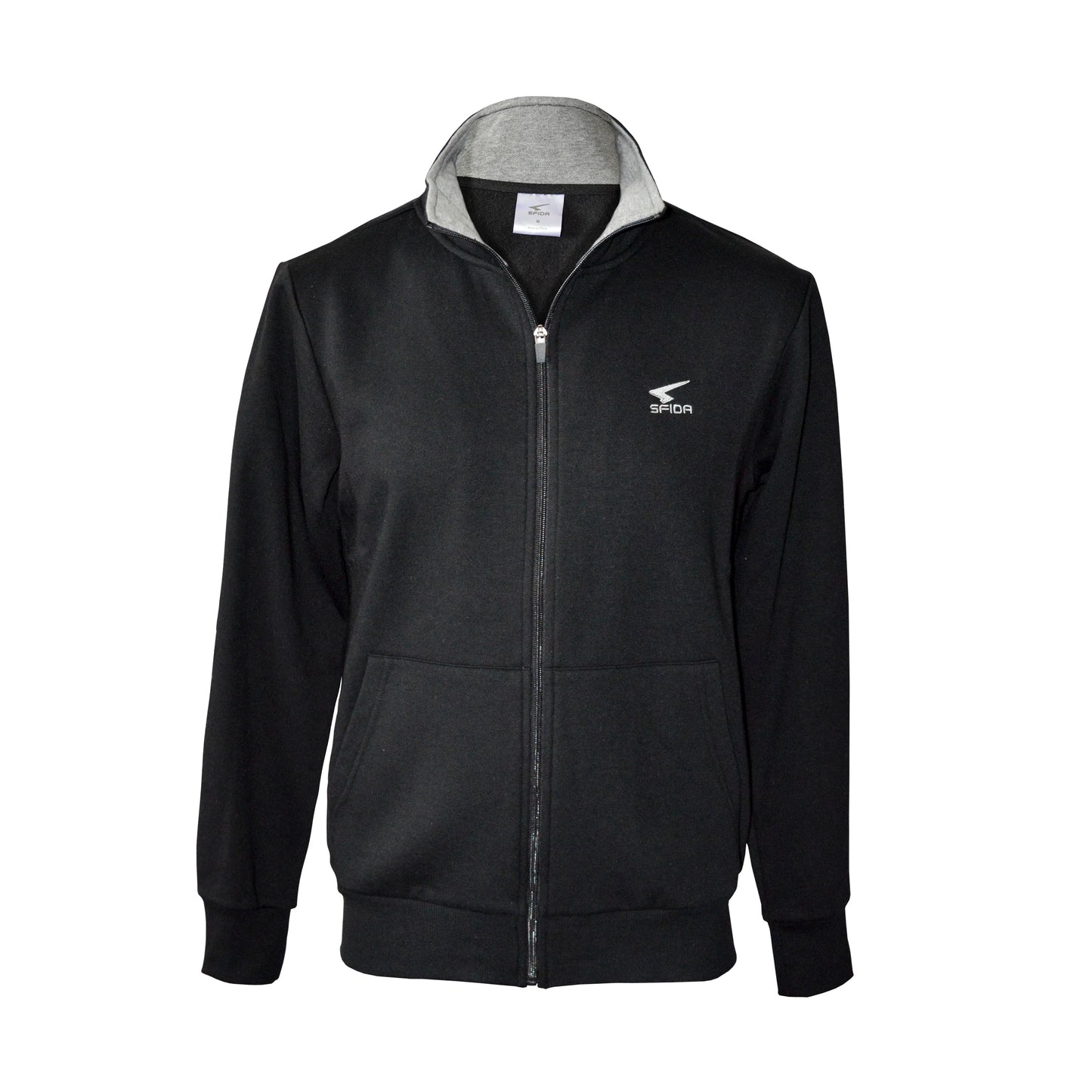 Zander Mens Fleece Jacket - Black-0