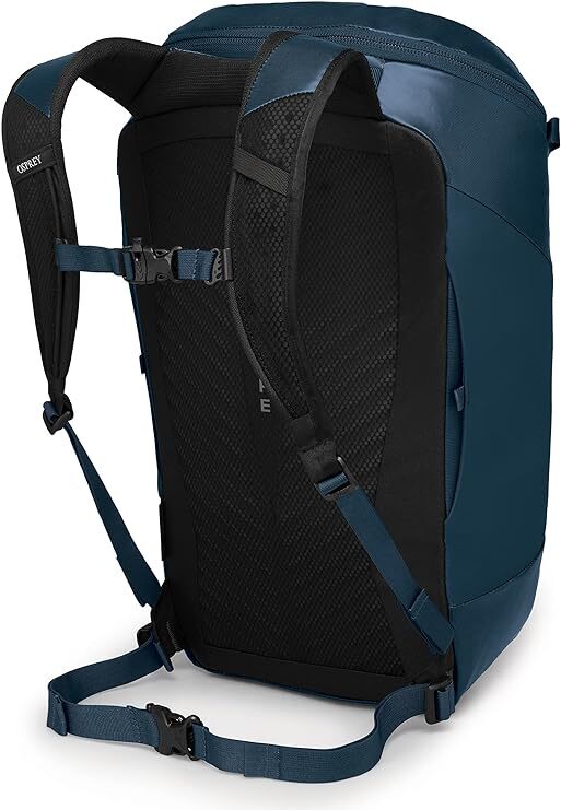 Osprey Transporter Small Zip Top Bag Backpack - Venturi Blue-4