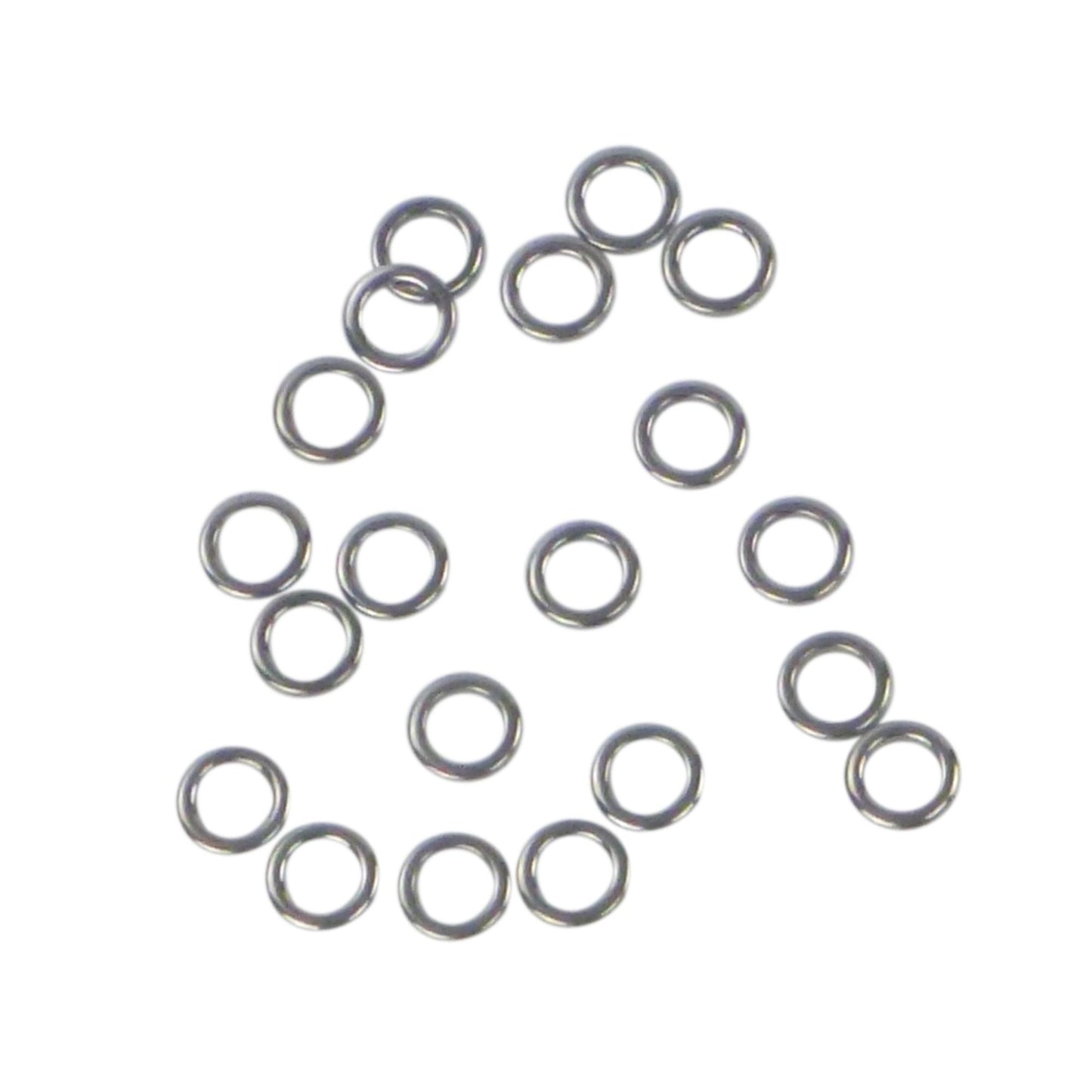 Swimerz Solid Jigging Rings, 8mm, 20 pack-0