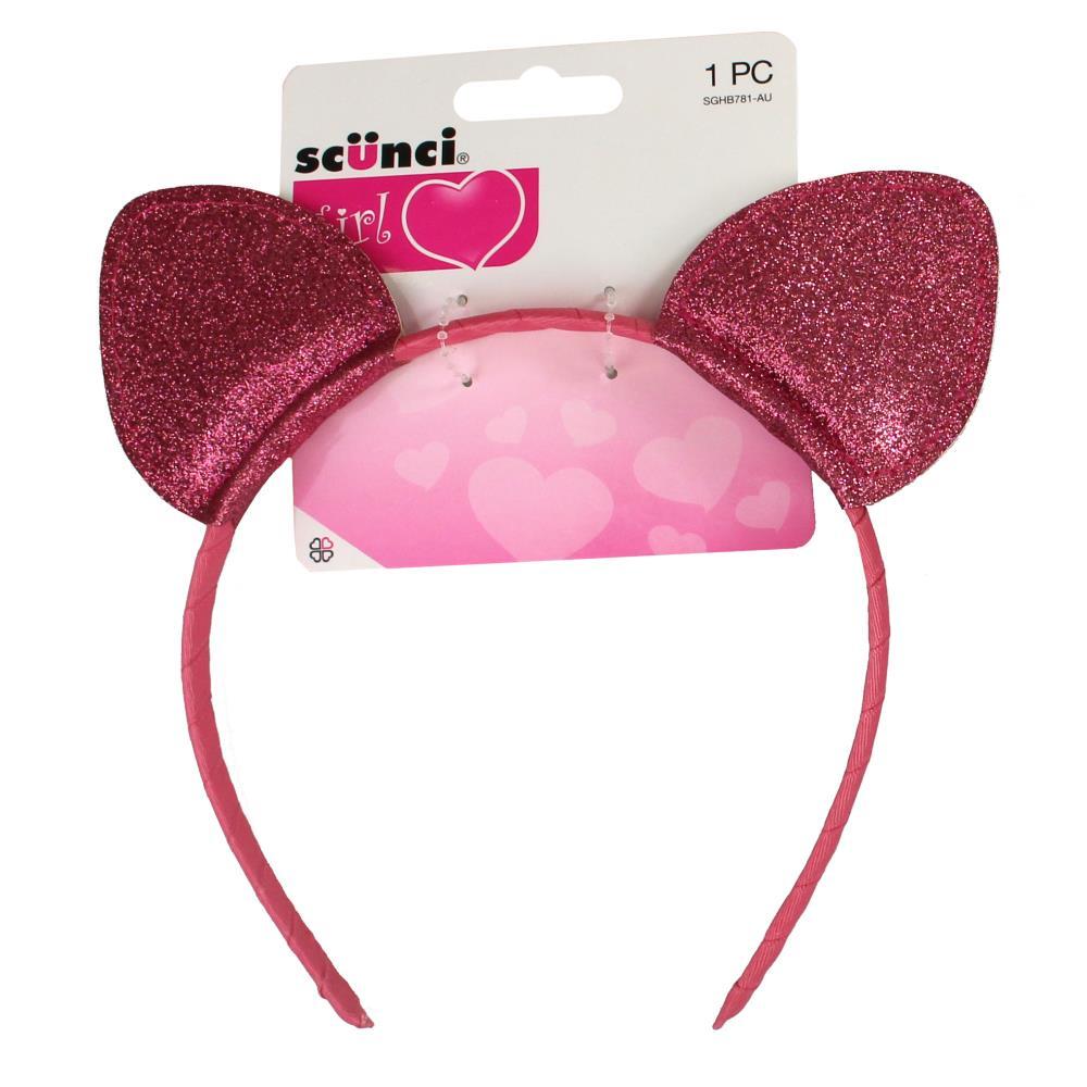 Scunci Cat Headband Assorted Colours-1