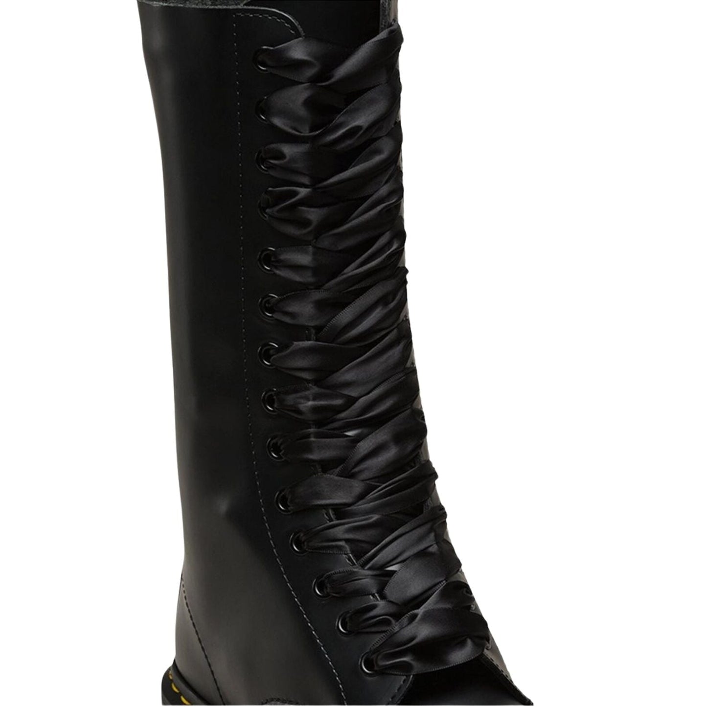 83" Satin Ribbon Laces in Black - Fits 12-14 Eye Dr. Martens Boots Durable Pair-4