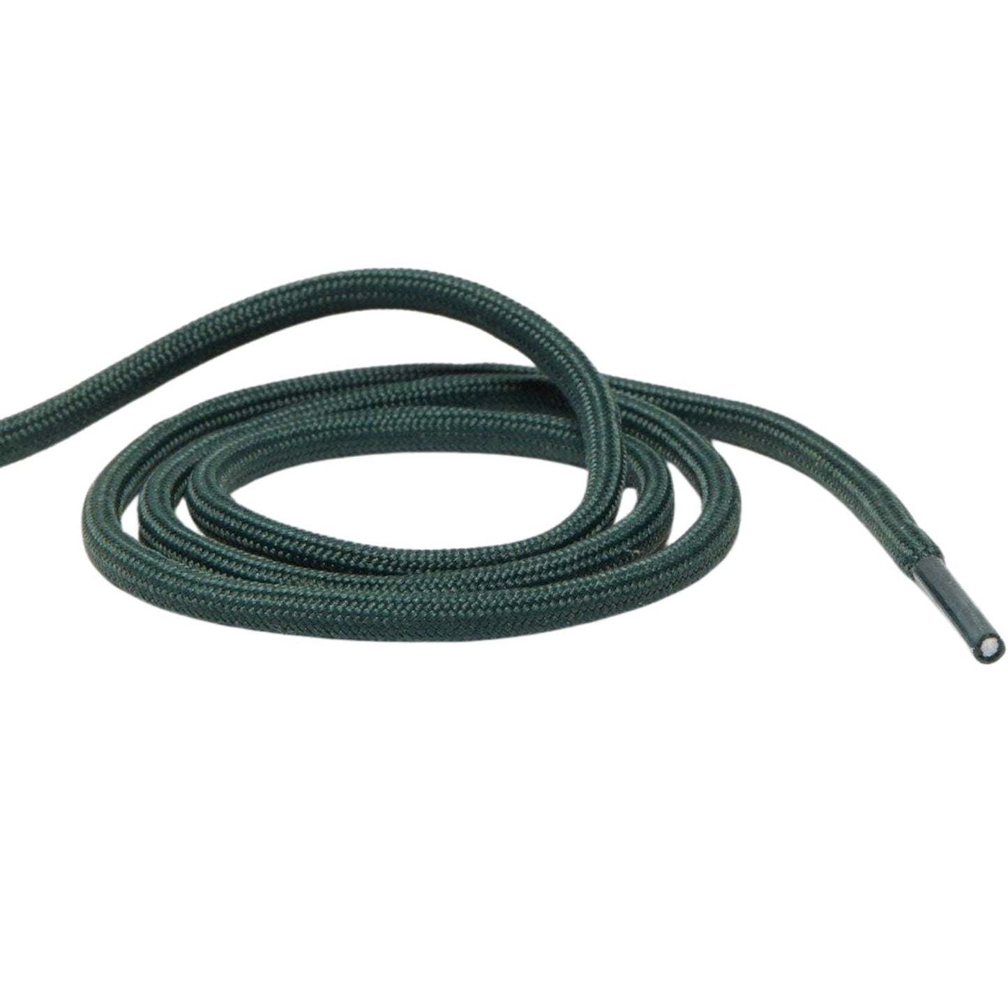 Dr. Martens 26 Inch Round Cotton Laces in Dark Green - Fits 3 Eye DM Shoes-3